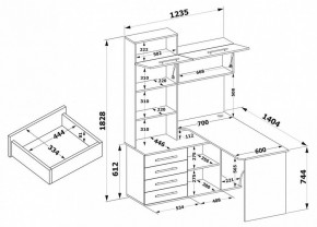 Стол компьютерный КСТ-14П в Асбесте - asbest.mebel24.online | фото 8