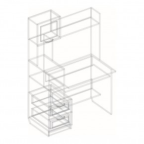 Стол компьютерный "ДА-12" Александрия в Асбесте - asbest.mebel24.online | фото 3