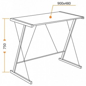 Стол компьютерный WD-09 в Асбесте - asbest.mebel24.online | фото 6