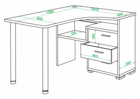 Стол письменный Домино СР-132С-130 в Асбесте - asbest.mebel24.online | фото 2