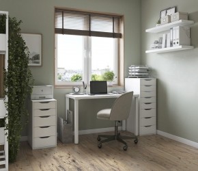 Стол письменный Ингар, 140x75, белый в Асбесте - asbest.mebel24.online | фото 2