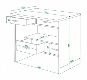 Стол письменный Живой дизайн СК-12 в Асбесте - asbest.mebel24.online | фото 2