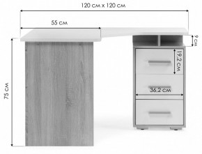 Стол письменный Лайт 2 в Асбесте - asbest.mebel24.online | фото 7