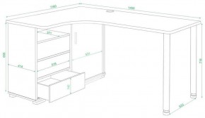 Стол письменный СР-145СМ в Асбесте - asbest.mebel24.online | фото 2