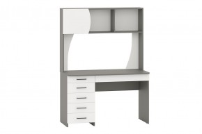 Стол рабочий СИГМА (графит/белый) в Асбесте - asbest.mebel24.online | фото 1