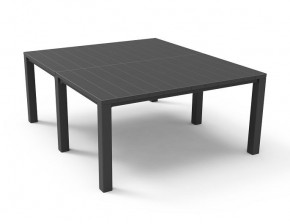 Стол раскладной Джули (Julie Double table 2 configurations) Графит в Асбесте - asbest.mebel24.online | фото 3