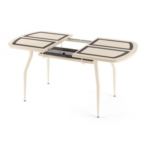 Стол раздвижной Бриз К-2 Кофе R012 в Асбесте - asbest.mebel24.online | фото 2