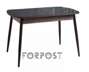 Стол раздвижной со стеклянной столешницей (BLACK, WHITE) в Асбесте - asbest.mebel24.online | фото