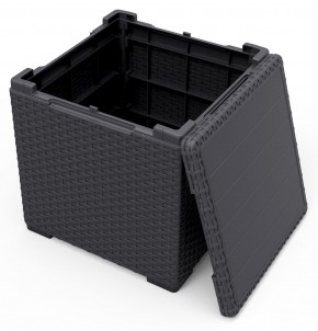 Стол с функцией хранения Виго (Vigo storage box) графит в Асбесте - asbest.mebel24.online | фото 3
