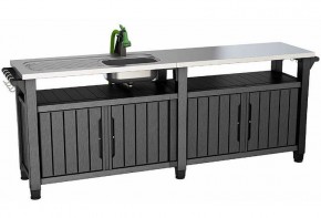 Столик для барбекю 415 Л (Unity Chef 415 L) графит в Асбесте - asbest.mebel24.online | фото 3