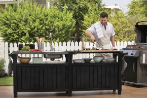 Столик для барбекю 415 Л (Unity Chef 415 L) графит в Асбесте - asbest.mebel24.online | фото 4