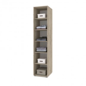 СТОУН С13 Шкаф-пенал (дуб серый/белый) в Асбесте - asbest.mebel24.online | фото 3