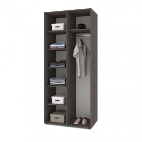 СТОУН С22 Шкаф 2-х створчатый (анкор темный/анкор светлый) в Асбесте - asbest.mebel24.online | фото 3