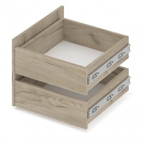 СТОУН С31 Шкаф 3-х створчатый с ящиками (камень темный/ирландский дуб) в Асбесте - asbest.mebel24.online | фото 5