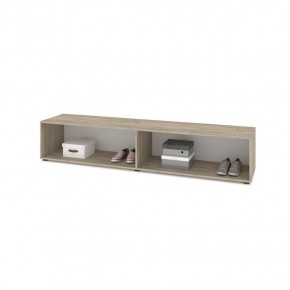 СТОУН С72 Тумба ТВ (серый дуб/белый) в Асбесте - asbest.mebel24.online | фото 3