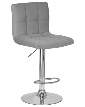 Стул барный DOBRIN CANDY, серый велюр (MJ9-75) в Асбесте - asbest.mebel24.online | фото