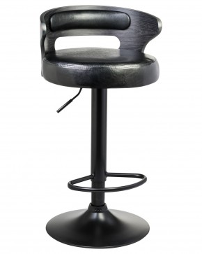 Стул барный DOBRIN FRED BLACK, чёрное дерево, чёрный в Асбесте - asbest.mebel24.online | фото