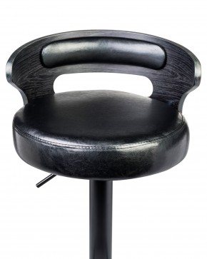 Стул барный DOBRIN FRED BLACK, чёрное дерево, чёрный в Асбесте - asbest.mebel24.online | фото 5