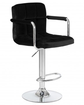 Стул барный DOBRIN KRUGER ARM, черный велюр (MJ9-101) в Асбесте - asbest.mebel24.online | фото 2