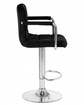 Стул барный DOBRIN KRUGER ARM, черный велюр (MJ9-101) в Асбесте - asbest.mebel24.online | фото 3