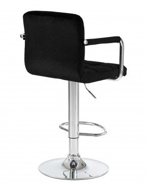 Стул барный DOBRIN KRUGER ARM, черный велюр (MJ9-101) в Асбесте - asbest.mebel24.online | фото 4