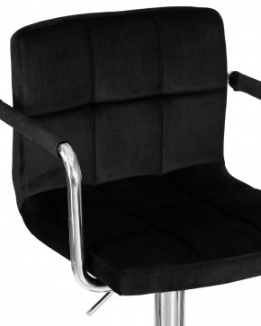 Стул барный DOBRIN KRUGER ARM, черный велюр (MJ9-101) в Асбесте - asbest.mebel24.online | фото 7
