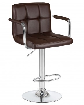 Стул барный DOBRIN KRUGER ARM, коричневый в Асбесте - asbest.mebel24.online | фото