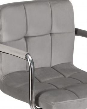 Стул барный DOBRIN KRUGER ARM, серый велюр (MJ9-75) в Асбесте - asbest.mebel24.online | фото 7