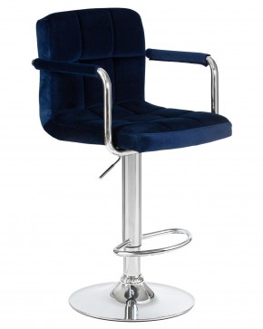Стул барный DOBRIN KRUGER ARM, синий велюр (MJ9-117) в Асбесте - asbest.mebel24.online | фото