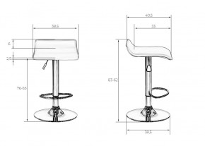 Стул барный DOBRIN TOMMY, красный в Асбесте - asbest.mebel24.online | фото 8