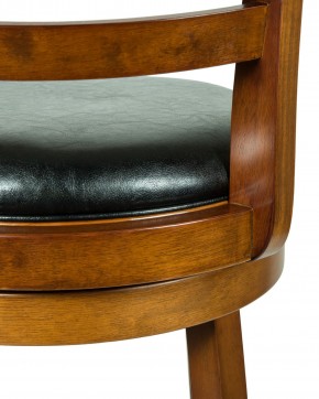 Стул барный DOBRIN WILLIAM BAR, шоколад, чёрный в Асбесте - asbest.mebel24.online | фото 6