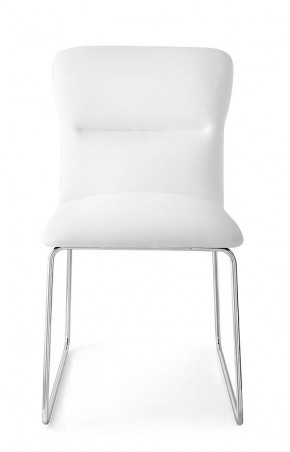 Стул FRIDA CB/1806-SK  MT.P77 CHROMED/  SKUBA S92 OPTIC WHITE в Асбесте - asbest.mebel24.online | фото 3