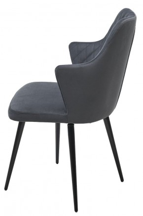 Стул HERMAN 360 град. BM-3 ТЕМНО-СЕРЫЙ, велюр / черный каркас М-City в Асбесте - asbest.mebel24.online | фото 6