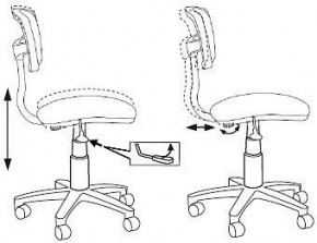 Стул компьютерный Бюрократ CH-W299/LB/TW-55 в Асбесте - asbest.mebel24.online | фото 11