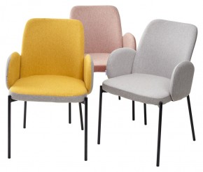 Стул NIKKI VF109 розовый / VF110 брусничный М-City в Асбесте - asbest.mebel24.online | фото 2