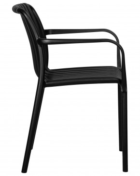 Стул обеденный DOBRIN WALTER ARM, черный (B-03) в Асбесте - asbest.mebel24.online | фото 3