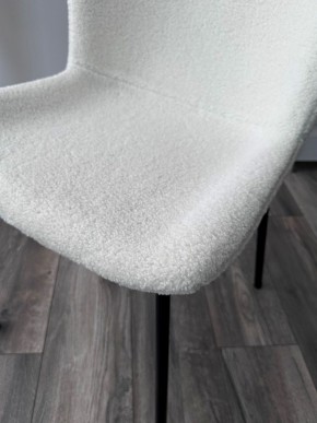 Стул RIYA UF992-01 Белый, teddy / черный каркас М-City в Асбесте - asbest.mebel24.online | фото 4