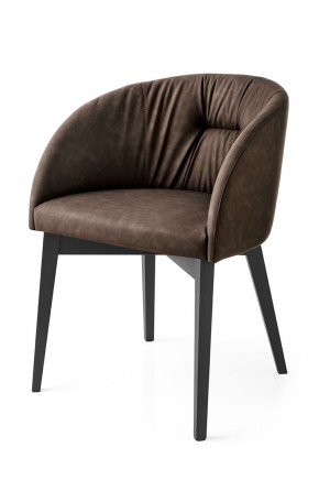 Стул ROSIE SOFT CB/1910, BCH P132 GRAPHITE/ VENICE S0G SOIL BROWN в Асбесте - asbest.mebel24.online | фото