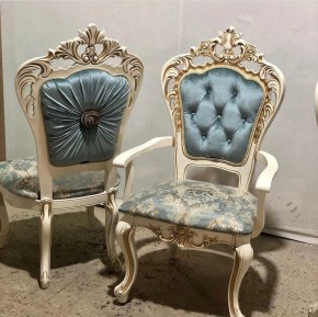 Стул Роза с каретной стяжкой и подлокотниками в Асбесте - asbest.mebel24.online | фото