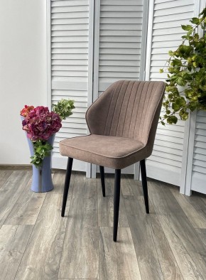 Стул VENA, цвет B5 Капучино, велюр / черный каркас М-City в Асбесте - asbest.mebel24.online | фото 3