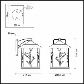 Светильник на штанге Odeon Light Cuita 4963/1W в Асбесте - asbest.mebel24.online | фото 4
