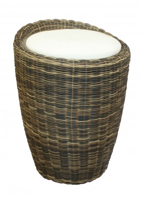 Табурет с местом для хранения LM-1100Rattan, кремовый в Асбесте - asbest.mebel24.online | фото