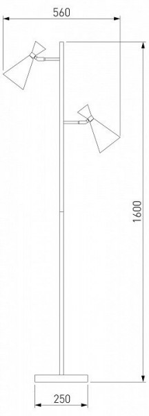 Торшер Bogate-s Glustin 01109/2 в Асбесте - asbest.mebel24.online | фото 3