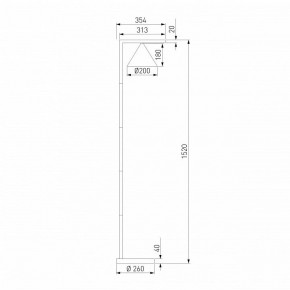 Торшер Elektrostandard Bevel a068473 в Асбесте - asbest.mebel24.online | фото 2