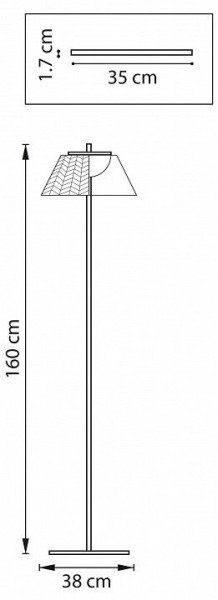 Торшер Lightstar Napoli 794718 в Асбесте - asbest.mebel24.online | фото 6