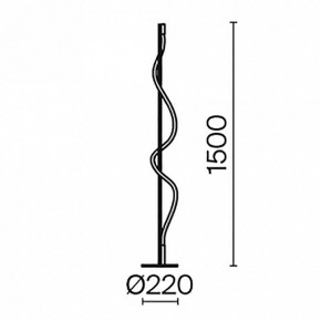 Торшер Maytoni Tau MOD166FL-L15B3K в Асбесте - asbest.mebel24.online | фото 4