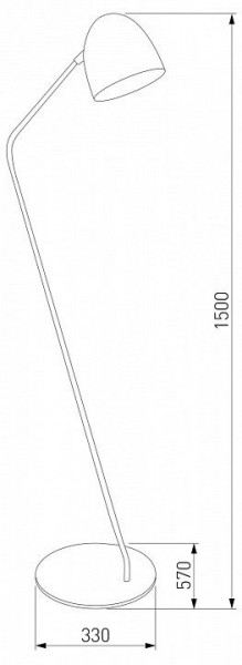 Торшер TK Lighting Soho 5037 Soho Black в Асбесте - asbest.mebel24.online | фото 2