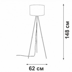 Торшер Vitaluce V2880 V2880-1/1P в Асбесте - asbest.mebel24.online | фото 4