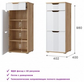 Тумба для обуви Эмилия ЭЛ-3 в Асбесте - asbest.mebel24.online | фото 3