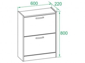 Тумба для обуви ТО-22 в Асбесте - asbest.mebel24.online | фото 3